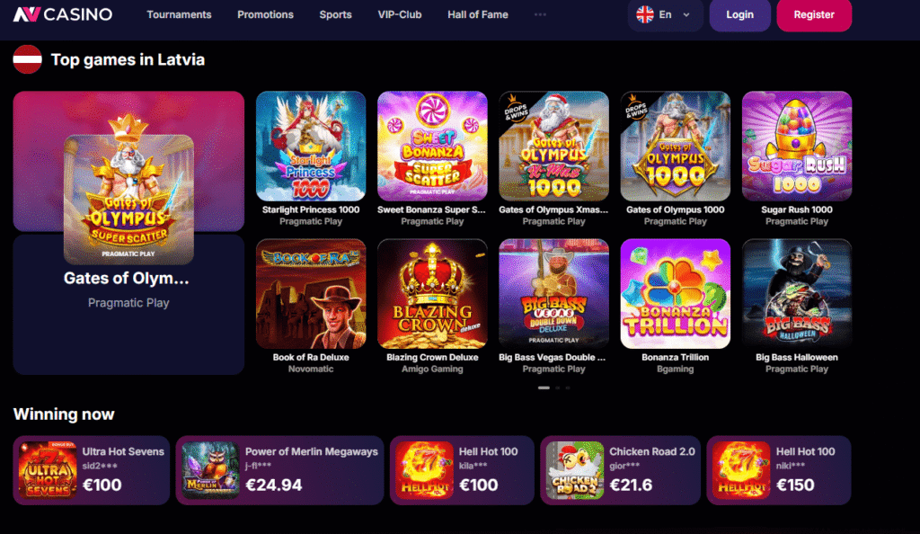 NV Kazino spÄļu automÄti